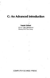 book C: an advanced introduction