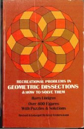 book Recreational problems in geometric dissections and how to solve them