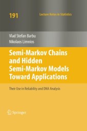 book Semi-Markov chains and hidden semi-Markov models toward applications: their use in reliability and DNA analysis