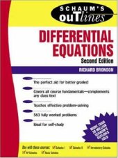 book Schaum's outline of theory and problems of differential equations