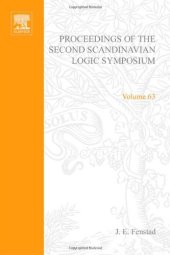 book Proceedings of the Second Scandinavian Logic Symposium