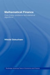 book Mathematical finance: core theory, problems and statistical algorithms