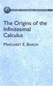 book The origins of the infinitesimal calculus