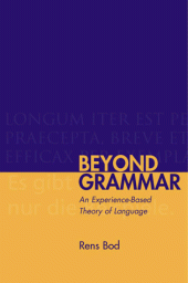 book Beyond grammar: an experience-based theory of language