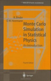 book Monte Carlo simulation in statistical physics: an introduction