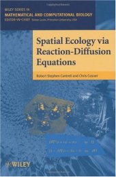 book Spatial ecology via reaction-diffusion equations