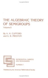 book The algebraic theory of semigroups