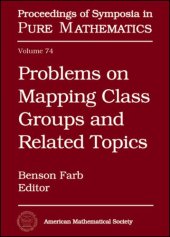 book Problems on mapping class groups and related topics