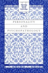 book Thinking Clearly About Psychology, Volume 2: Personality and Psychophatholgy