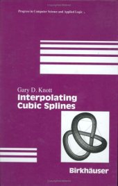 book Interpolating cubic splines