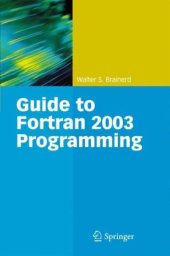 book Guide to Fortran 2003 programming