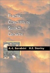 book Fractal concepts in surface growth