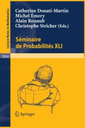 book Séminaire de Probabilités XLI