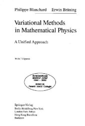 book Variational methods in mathematical physics: a unified approach