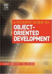 book A student guide to object-oriented development