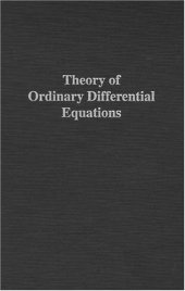 book Theory of ordinary differential equations