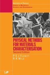 book Physical methods for materials characterisation