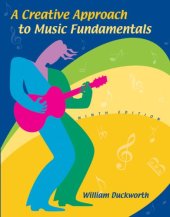 book A creative approach to music fundamentals