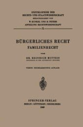 book Bürgerliches Recht: Familienrecht