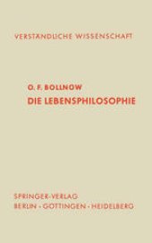 book Die Lebensphilosophie