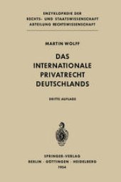 book Das Internationale Privatrecht Deutschlands