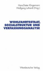 book Wohlfahrtsstaat, Sozialstruktur und Verfassungsanalyse: Jürgen Fijalkowski zum 60. Geburtstag