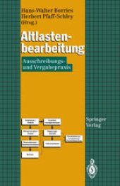 book Altlastenbearbeitung: Ausschreibungs- und Vergabepraxis