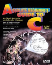 book Absolute Beginner's Guide to C