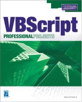 book VBscript Professional Projects