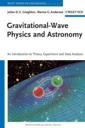 book Gravitational-Wave Physics and Astronomy: An Introduction to Theory, Experiment and Data Analysis