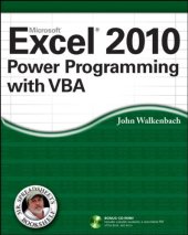 book Excel 2010 Power Programming with VBA