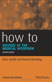 book How to Succeed at the Medical Interview