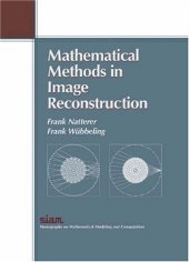 book Mathematical Methods in Image Reconstruction