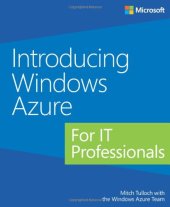 book Introducing Windows Azure for IT Professionals