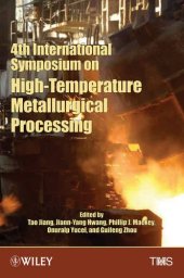 book 4th International Symposium on High Temperature Metallurgical Processing