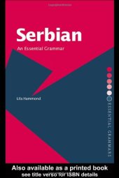 book Serbian: An Essential Grammar