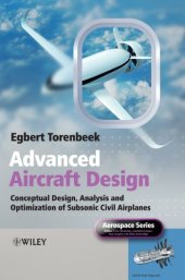 book Advanced Aircraft Design: Conceptual Design, Technology and Optimization of Subsonic Civil Airplanes