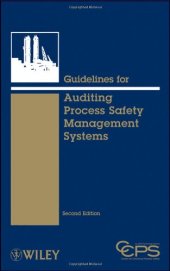 book Guidelines for Auditing Process Safety Management Systems