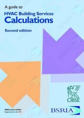 book A Guide to HVAC Building Services Calculations