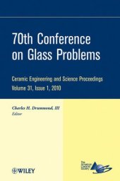 book 70th Conference on Glass Problems: Ceramic Engineering and Science Proceedings