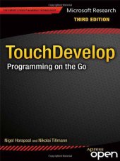 book TouchDevelop: Programming on the Go