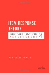 book Item Response Theory