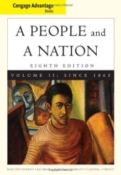 book Cengage Advantage Books: A People and a Nation: A History of the United States, Volume II