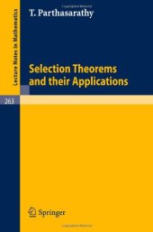 book Selection Theorems and Their Applications