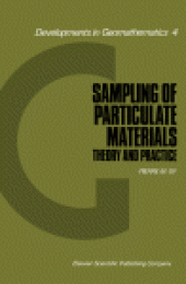 book Sampling of Particulate Matrrials Theory and Practice