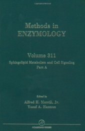 book Sphingolipid Metabolism and Cell Signaling Part A