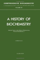 book Selected Topics in the History of Biochemistry Personal Recollections. I