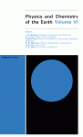 book Physics and Chemistry of the Earth. Progress Series, Volume 6