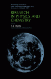 book Research in Physics and Chemistry. Proceedings of the Third Lunar International Laboratory (LIL) Symposium