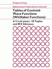 book Tables of Coulomb Wave Functions. Whittaker Functions